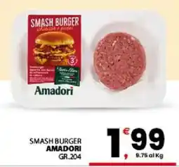 Despar Sicilia Smash Burger Amadori offerta
