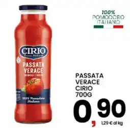Interspar Passata verace Cirio offerta