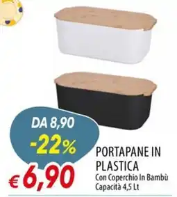 IperFamila Portapane in plastica offerta