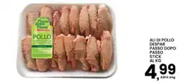 Interspar Ali di pollo Despar Passo dopo Passo stick offerta