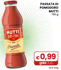 Gala Supermercati Passata di pomodoro Mutti offerta
