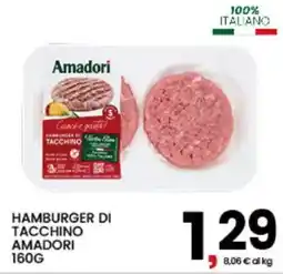 Interspar Hamburger di tacchino Amadori offerta