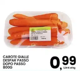 Interspar Carote gialle Despar Passo offerta