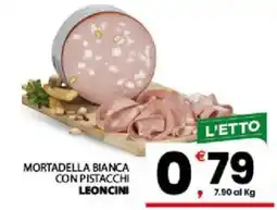 Despar Sicilia Mortadella bianca con pistacchi Leoncini offerta