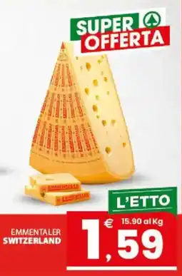 Despar Sicilia Emmentaler Switzerland offerta