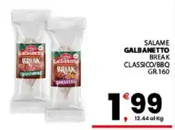 Despar Sicilia Salame Galbanetto Break offerta