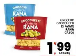 Despar Sicilia Gnocchetti di patate Rana offerta