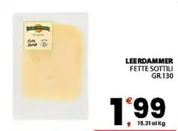 Despar Sicilia Leerdammer fette sottili offerta