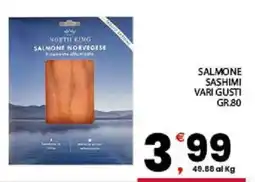 Despar Sicilia Salmone sashimi vari gusti offerta