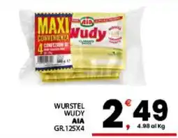 Despar Sicilia Wurstel Wudy Aia offerta