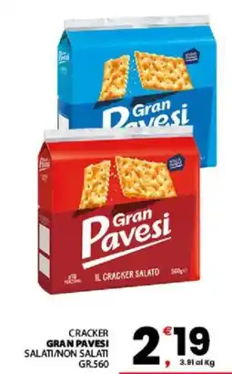 Despar Sicilia Cracker Gran Pavesi offerta
