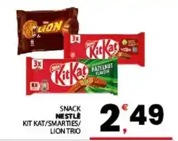Despar Sicilia Snack Nestlé Kit Kat/Smarties/Lion Trio offerta