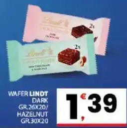 Despar Sicilia Wafer Lindt Dark offerta