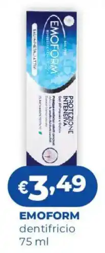 Acqua & Sapone Emoform dentifricio offerta