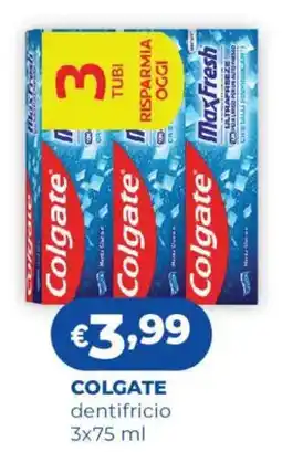 Acqua & Sapone Colgate dentifricio offerta