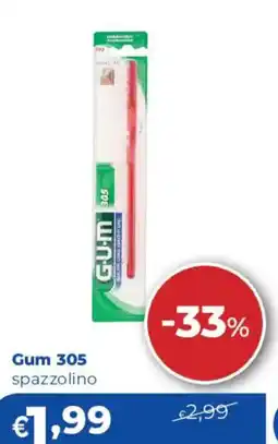 Acqua & Sapone Gum 305 spazzolino offerta