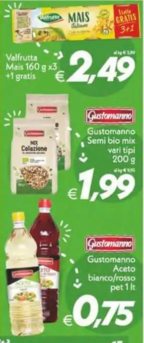 Gustomanno Semi bio mix