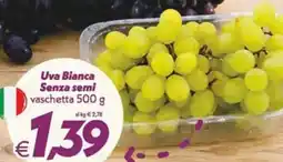 Iper Super Conveniente Uva Bianca Senza semi offerta
