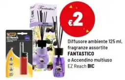 Iper La Grande Diffusore ambiente FANTASTICO o Accendino multiuso EZ Reach BIC offerta