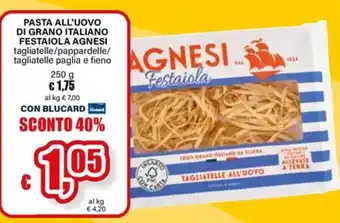 Pasta all'uovo Festaiola Agnesi