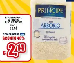 Il Gigante Riso italiano Arborio Riso Principe offerta