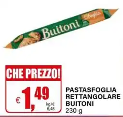 Il Gigante Pasta sfoglia rettangolare Buitoni offerta