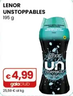 Gala Supermercati Lenor Unstoppables offerta
