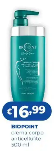 Acqua & Sapone Biopoint crema corpo anticellulite offerta