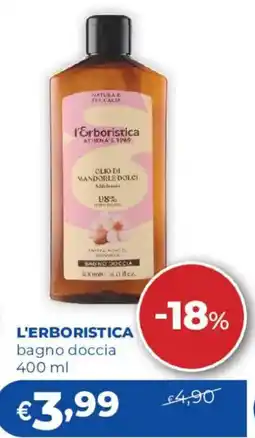 Acqua & Sapone L'erbistica bagno doccia offerta