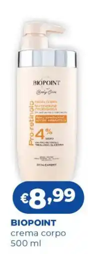 Acqua & Sapone Biopoint crema corpo offerta