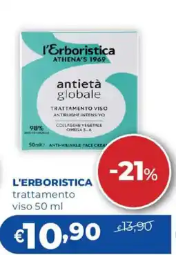 Acqua & Sapone L'Erboristica trattamento viso offerta