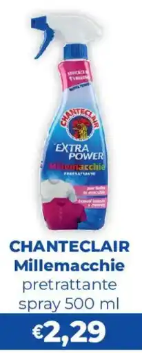 Acqua & Sapone Chanteclair Millemacchie pretrattante spray offerta