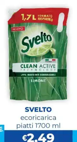 Acqua & Sapone Svelto ecoricarica piatti offerta