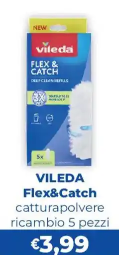 Acqua & Sapone Vileda Flex&Catch catturapolvere offerta