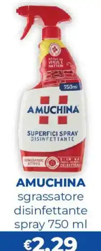 Acqua & Sapone Amuchina sgrassatore disinfettante spray offerta