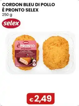 Gala Supermercati Cordon bleu di pollo Selex offerta