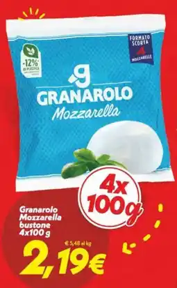 Iper Super Conveniente Granarolo Mozzarella offerta