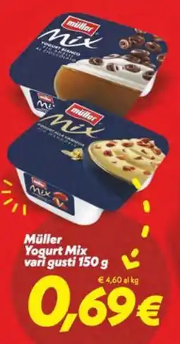 Iper Super Conveniente Müller Yogurt Mix offerta