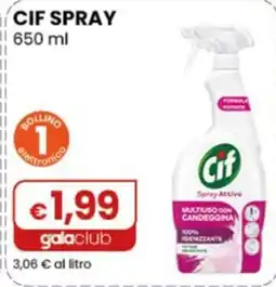 Gala Supermercati Cif spray offerta