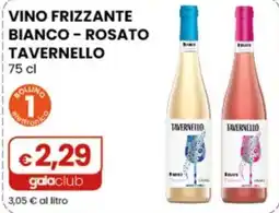 Gala Supermercati Vino frizzante bianco - rosato Tavernello offerta