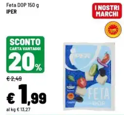 Iper La Grande Feta DOP Iper offerta