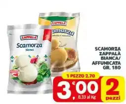 Despar Sicilia Scamorza Zappala bianca offerta