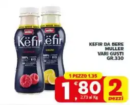 Despar Sicilia Kefir da bere Muller offerta