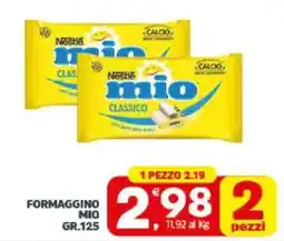 Despar Sicilia Formaggino mio Nestlé classico offerta