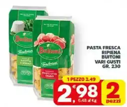 Despar Sicilia Pasta fresca ripiena Buitoni offerta