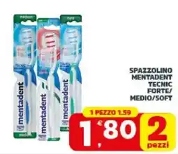 Despar Sicilia Spazzolino Mentadent offerta