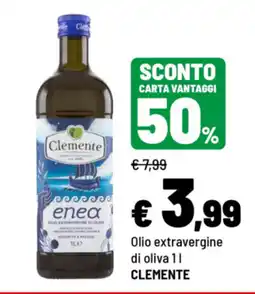 Iper La Grande Olio extravergine di oliva 1 l CLEMENTE offerta