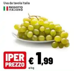 Iper La Grande Uva da tavola Italia offerta