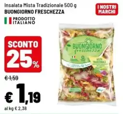 Iper La Grande Insalata Mista Tradizionale Buongiorno Freschezza offerta