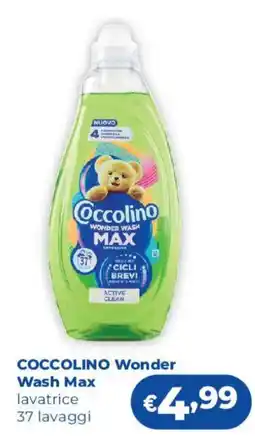 Acqua & Sapone Coccolino Wonder Wash Max offerta